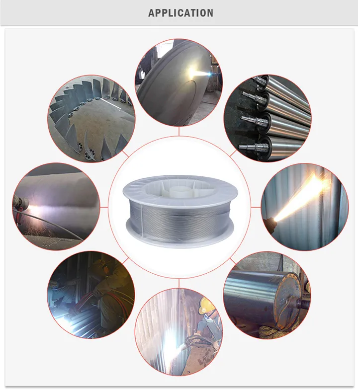 Metalizacja 103t /Tafa 95mxc/Ferbsi Powder Cored Wire dla rur kotłowych 1