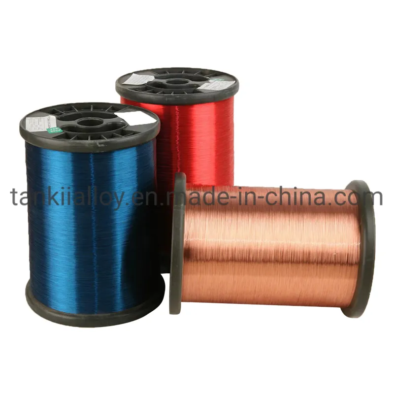Enameled Ni80Cr20 wire 0.015mm with good insulation performance 2