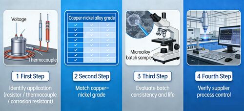 Latest company news about Wskazówka dla specjalistów w zakresie pozyskiwania stopów miedzi-niklu (przęd miedzi-niklu)